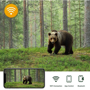 Caméra de chasse WiFi 801Plus avec capteur CMOS, écran 2,7 pouces, 36MP, 1080P, sans fil, avec télécommande via application pour la chasse et la surveillance de la faune - Product Image 4