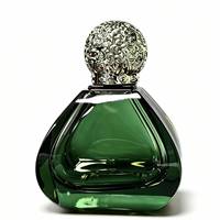 Flacon de parfum en verre de luxe en forme de goutte d'eau, 100 ml, avec logo personnalisé
