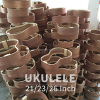 GALYDA High Quality Cheap Wholesale 23" Sapele plywood Top 4-String Concert Ukulele-Accept Custom Orders