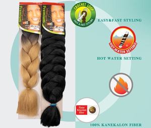 <span class=keywords><strong>Xtrend</strong></span> 3 paquets de 24 pouces, extensions de cheveux rouges jumbo à double trame, basse température, pour tresses torsadées pour femmes - Product Image 6