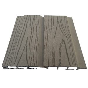 Lvsen valla de madera wpc usada con panel de madera <span class=keywords><strong>y</strong></span> poste de valla de metal de hierro - Product Image 1