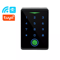 Sistema de Control de Acceso Inteligente para Oficina, Pantalla Táctil, Teclado de Huellas Dactilares, Gestión Remota por Aplicación Tuya, Logotipo OEM para Seguridad Comercial