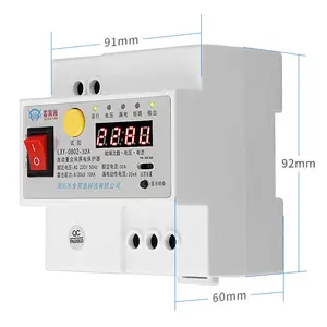 Leixuyuan 20ka-40ka Auto Recloser Surge Arrester Protector Reclosing Leakage Protector 220v Circuit Breaker