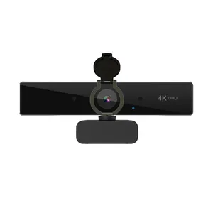 Webcam 4k Uhd Autofocus con altoparlante microfono 8mp Usb Computer Pc Web Camera con otturatore Privacy treppiede Pro Streaming Webcam