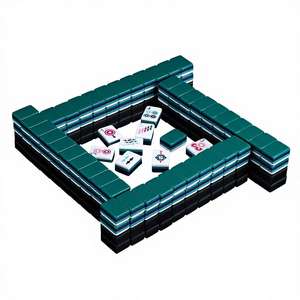 Juego de Mahjong Americano de Lujo Personalizado Oh My OMM Palm Royale Verde Claro de Cuatro Capas, 160 Piezas, Acrílico <span class=keywords><strong>Lola</strong></span> - Product Image 2