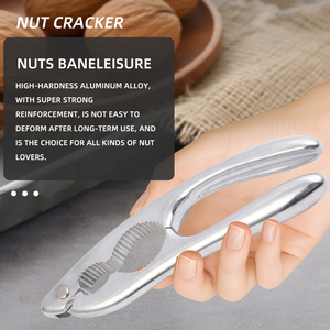 Nhà Máy Bán Buôn Hợp Kim Nhôm Cá Mập Hình Dạng Óc Chó Clip Cánh Hộ Gia Đình Pecan Nut Clip Cánh Tiện Ích Trái Cây Rau Công Cụ - Product Image 3