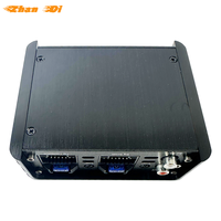 Amplificateur DSP Android pour voiture Zhandi DSP-D3 Réglage professionnel de l'égaliseur Classe AB 4 canaux 4x600W RMS Amplificateur de puissance en aluminium moulé