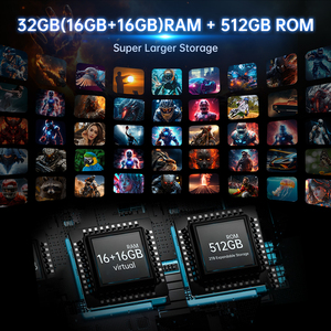 Unihertz Shark 3 โทรศัพท์มือถือสุดแกร่ง 5G Android 14 16GB 512GB AMOLED 120Hz กันน้ำ NFC ปลดล็อคทั่วโลก กล้อง 64MP มองเห็นในที่มืด - Product Image 5