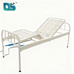 Directo de fábrica, 2 funciones, Manual, cama de Hospital, cabeza, pie, manivelas cromadas, uso para ancianos, cama de Hospital - Product Image 4