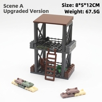 Mini briques éducatives - Ensemble de construction militaire pour enfants mexicains - Jouets de construction miniatures DIY