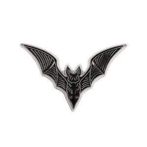 Halloween Donkere Persoonlijkheid Bat Broche Metalen Punktas Decoratieve Accessoires Emaille Reversspeld