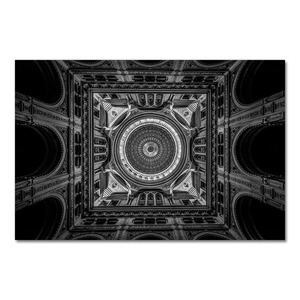 Arte moderno Deco negro blanco islámico pared arte lienzo imagen <span class=keywords><strong>Alhambra</strong></span> Hassan mezquita decoración del hogar para sala de estar musulmán moderno - Product Image 5