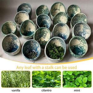 Nuevo <span class=keywords><strong>Jalo</strong></span> JE1935 Tazón de Cerámica para Hierbas Medicinales, Taza de Cerámica Hecha a Mano, Fácil de Limpiar, Diferentes Tamaños de Orificios para Lavavajillas y Microondas - Product Image 6