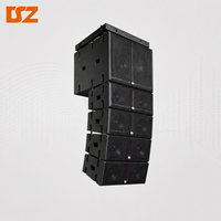 Système de sonorisation DSZ MY-208XP+MY-18XP avec deux enceintes line array de 8 pouces et un caisson de basses passif de 18 pouces pour hôtels, événements en direct, concerts, théâtres, salles de conférence