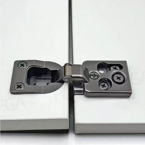 Charnière de meuble dissimulée en acier, angle d'ouverture 100°, épaisseur 1,2 mm, diamètre 35 mm, fermeture amortie, réglable 3D, pour salon moderne - Product Image 4
