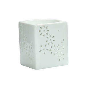 Diffuseur de parfum pour la maison, style nordique, en céramique et porcelaine, chauffe-cire pour bougies, brûleur d'huile aromatique, brûleurs de parfum - Product Image 3