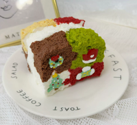 Jouet anti-stress en TPR en forme de grand toast de Noël, idéal pour les filles et les garçons de 5 à 7 ans, personnalisable avec logo, parfait pour les cadeaux de fête.