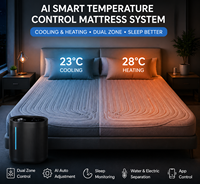 Matelas rafraîchissant portable à circulation d'eau moderne avec thermostat intelligent, silencieux et économique – Alternative pour toutes les lits