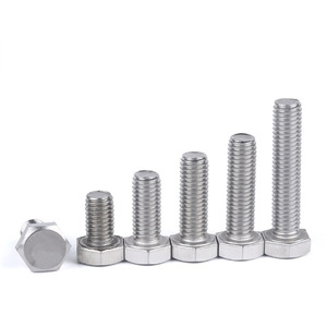 Thép đầy đủ ren hình lục giác bu lông M8 M16 ốc vít thép không gỉ ANSI lớp <span class=keywords><strong>4</strong></span>.<span class=keywords><strong>8</strong></span> 5/<span class=keywords><strong>8</strong></span> "<span class=keywords><strong>Hex</strong></span> bu lông - Product Image 3