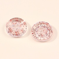 Mini boutons ronds en résine multicolores de 11,5 mm, boutons décoratifs légers et mignons pour la couture DIY