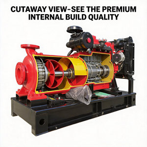 High Fire <b>Pump</b> Fire <b>Pump</b> Engine 20hp Water <b>Pumps</b> High Water <b>Pump</b> Fire <b>Pump</b> Automatic Start Quickly Activates Within 5 - Product Image 3