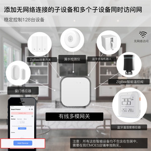 Tuya Wired Smart Gateway Zigbee Ble Mesh Dual Mode Mini Host Smart Home Control <b>System</b> App Control - Product Image 5