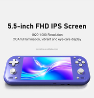 Consoles de jeu portables RG55G1 Anbernic avec écran tactile 5,5 pouces IPS Android 14, machine de jeu G1 Gen 2, console de jeu intelligente