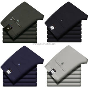 Pantaloni da <span class=keywords><strong>Uomo</strong></span> Formali Stile Business Commercio Estero Europeo e Americano Pantaloni da Abito <span class=keywords><strong>Uomo</strong></span> - Product Image 2