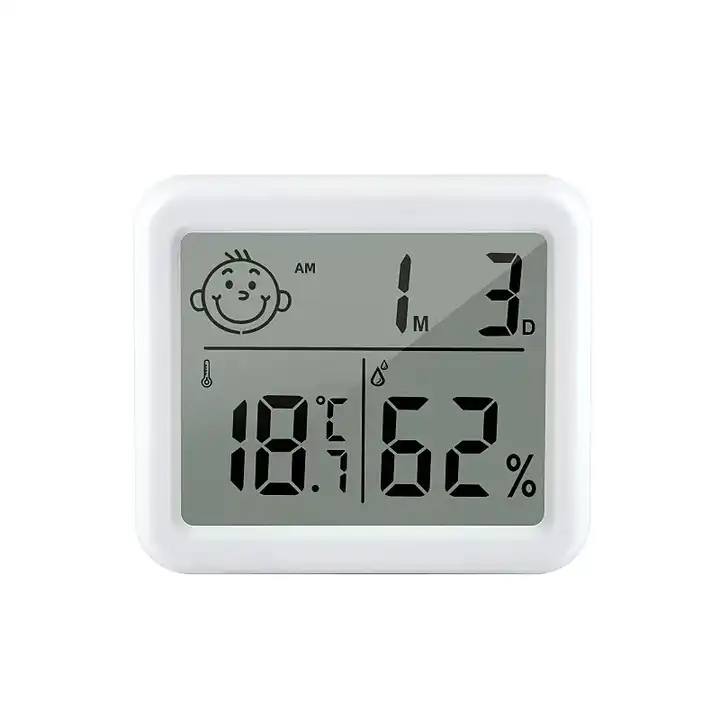 lcd electronic temperature humidity meter indoor