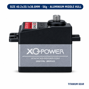 Servo Robot XQ-S4020D 20kg Sin Núcleo Impermeable con Engranaje de Titanio de Alto Torque para <span class=keywords><strong>Coche</strong></span> <span class=keywords><strong>RC</strong></span>, Crawler <span class=keywords><strong>RC</strong></span>, Avión <span class=keywords><strong>RC</strong></span> 4.8v-<span class=keywords><strong>6v</strong></span> - Product Image 2