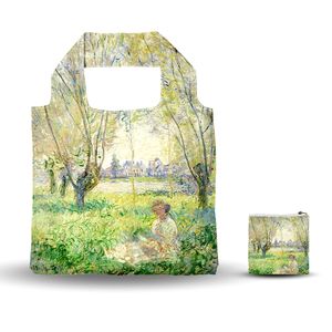 <span class=keywords><strong>Sac</strong></span> fourre-tout promotionnel long, personnalisé avec logo, écologique, portable, réutilisable, moyen, imperméable et pliable, à porter à l'épaule - Product Image 6