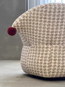 Juego de Sillones de Tela para Sala de Estar de Lujo, Cómodos y Modernos, Muebles para el Hogar, para Villa, Apartamento, Dormitorio, Balcón - Product Image 6