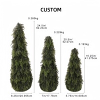 MEICHUANGHUI OEM ODM LED Arbre de Noël artificiel Dense Entièrement Floqué Décorations de Noël pour l'affichage de vacances Arbre de Noël