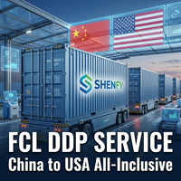 Servicio Profesional de Transporte Marítimo FCL DDP de Qingdao a EE. UU., Agente de Envíos Profesional de China, Almacén Directo