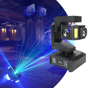Último Mini Alien cabeza móvil Luz de escenario DMX 512 maestro-esclavo fiesta luz RGB Luces De discoteca para eventos de cumpleaños - Product Image 1