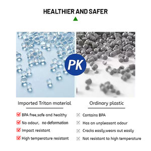 Fonwhy personalizado USB recargable Fitness deportes eléctrico para botella de coctelera polvo de proteína automático para mezcla de suero de leche plástico - Product Image 4