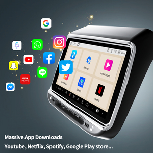 Màn hình giải trí phía sau cho Tesla Model 3 2017 2023 và Model Y 2019 2024 Android <span class=keywords><strong>13</strong></span> màn hình giải trí phía sau với điều khiển AC Qualcomm - Product Image 5