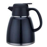 Botol minum teh panas 2L baja tahan karat, teko vakum termos kopi