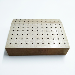 Banc de travail rectangulaire SUNTOOLS/STIPL pour bijouterie, avec plusieurs trous pour le rangement des outils, fabrication de bijoux - Product Image 1