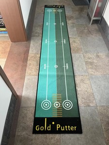 Tapis de golf miniature en nylon personnalisé, tapis d'entraînement de golf d'intérieur, tapis de golf en nylon, tapis d'entraînement de mini-golf - Product Image 4