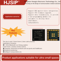 Module sans fil HJSIP HJ-180IMH-11 NRF52811 à faible consommation d'énergie BLE5.4, conception intégrée maître-esclave pour l'Internet