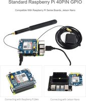 Modul ekspansi GPS SIM7600A SIM7600A-H modul pemosisian dan navigasi 4G GNSS