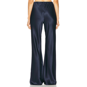 <span class=keywords><strong>Pantaloni</strong></span> da Pigiama a Gamba Larga per <span class=keywords><strong>Donna</strong></span>, 100% Pura Seta di Gelso, Casual, Comodi, con Vita Elastica, Abbigliamento in Seta - Product Image 3