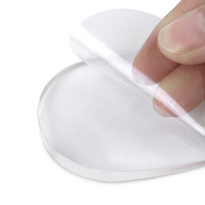 Semelles de talon en silicone pour la correction de supination et de pronation Inserts de chaussures adhésifs en gel pour le soutien de l'alignement des pieds - Product Image 3