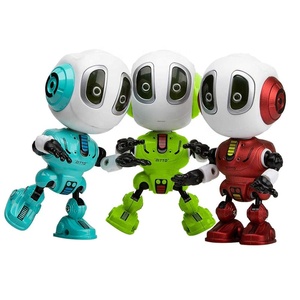 <span class=keywords><strong>Robot</strong></span> <span class=keywords><strong>Interattivo</strong></span> MY66-Q1202 con Caricatore Vocale per Bambini e Bambine, Parlante e con Corpo in Lega, Mini <span class=keywords><strong>Robot</strong></span> Diecast con Occhi LED Luminosi - Product Image 6