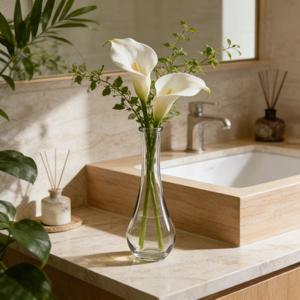 <span class=keywords><strong>Vase</strong></span> en verre ambré rectangulaire décoratif à col étroit et haut, <span class=keywords><strong>pour</strong></span> herbe de la pampa et fleurs séchées, style nordique minimaliste <span class=keywords><strong>pour</strong></span> la maison - Product Image 4