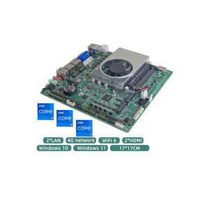 <span class=keywords><strong>Intel</strong></span> 12th 13th Gen Alder Lake I3 I5 I7 incorporato 2 * DDR4 64GB M.2 TPM2.0 industriale Mini scheda madre ITX - Product Image 2