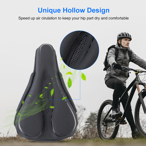 Housse <span class=keywords><strong>de</strong></span> siège <span class=keywords><strong>de</strong></span> vélo rembourrée <span class=keywords><strong>en</strong></span> <span class=keywords><strong>gel</strong></span> <span class=keywords><strong>pour</strong></span> hommes et femmes siège <span class=keywords><strong>de</strong></span> vélo <span class=keywords><strong>de</strong></span> sport ultra-doux confortable <span class=keywords><strong>pour</strong></span> l'extérieur et l'intérieur - Product Image 6