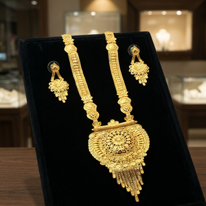 Wholesale Fashion 14K 18K 24K Micro Gold Plated Necklaces, Brass Forming Long Necklaces, Micro Gold Filled Traditional Jewelry. - Product Image 2