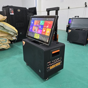 10 Inch Loa Karaoke Mô Hình Mới Nhà Bằng Gỗ Lớn Loa Stereo Tư Nhân Chuyên Nghiệp Hộp Không Dây Loa Thông Minh Với Màn Hình - Product Image 6